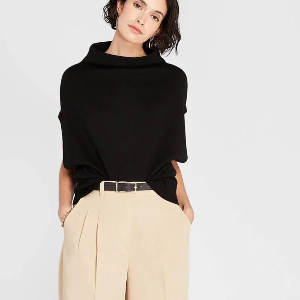 Club Monaco Structural Merino Wool Sweater  (small)